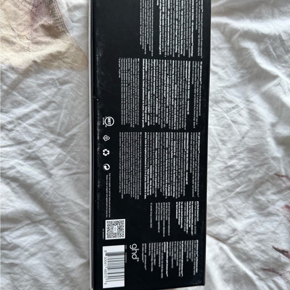 GHD CHRONOS MAX BEST WIDE FLAT IRON (2 INCH PLATE) WHITE - Picture 4 of 4